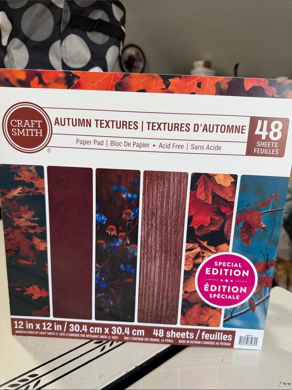 Craft Smith Autumn Textures Paper Pad